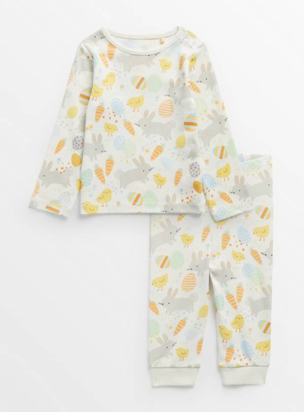 Easter Print Bunny Pyjamas 3-6 months